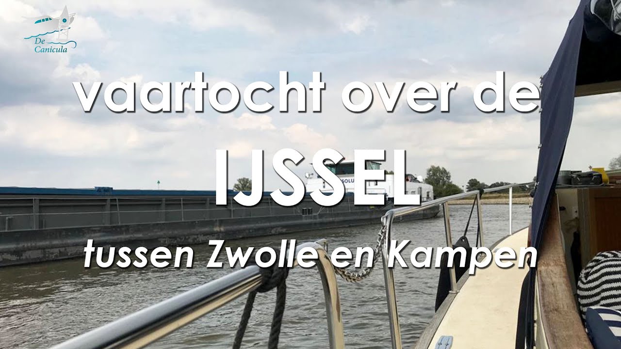 #dutch Met de motorboot op de IJssel tussen Zwolle en Kampen #boattrip