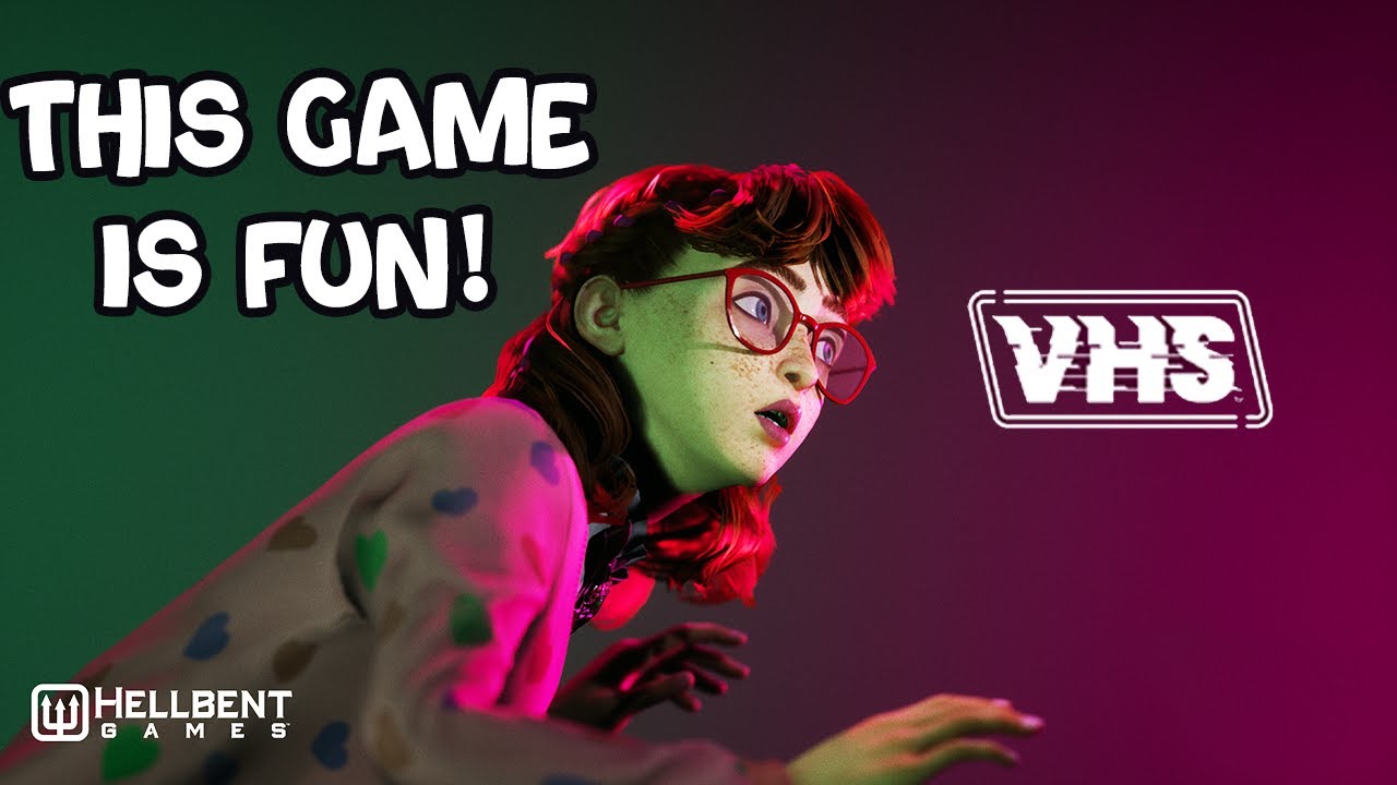 VHS Is Chaotic Fun - Teen Gameplay - 4 vs 1 Asymmetrical Horror