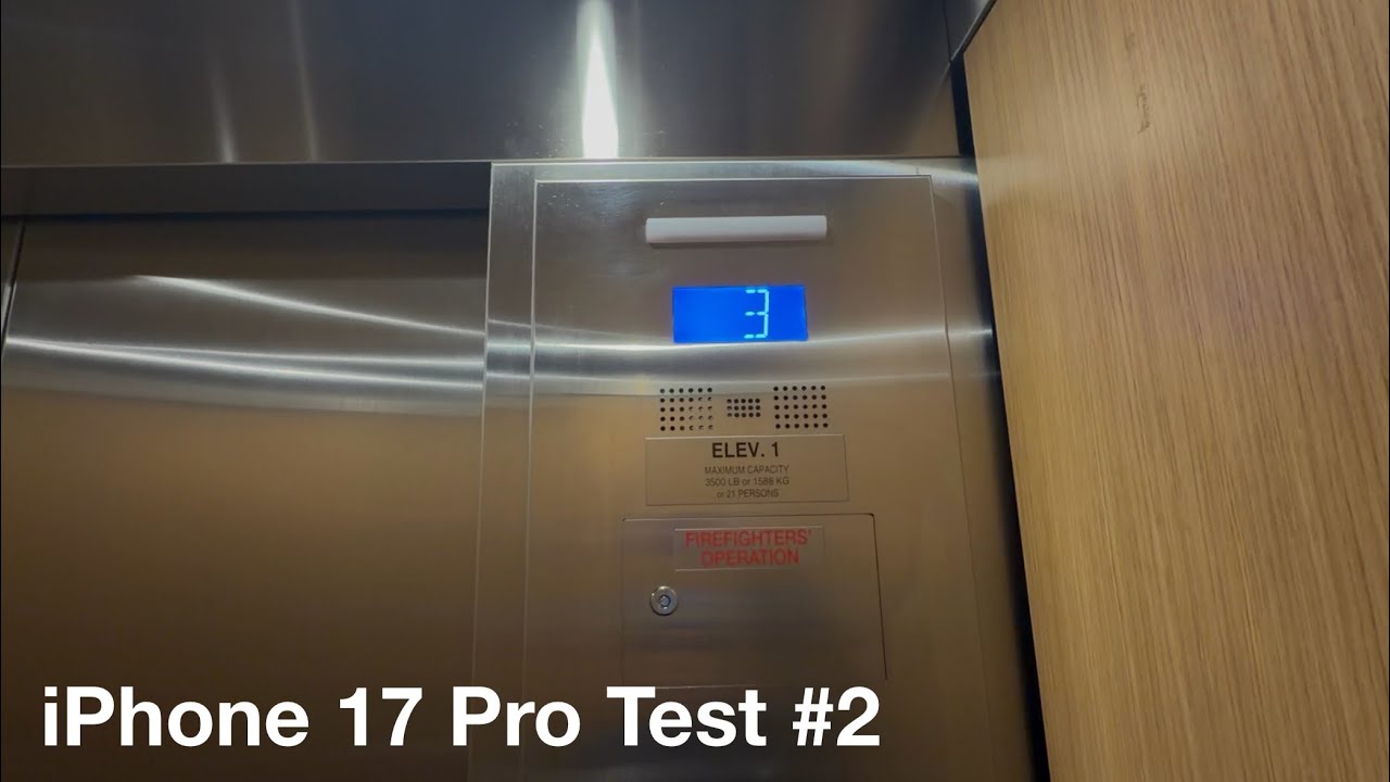 iPhone 17 Pro: Otis Gen3 Traction Elevators at Marquette University O’Brien Hall