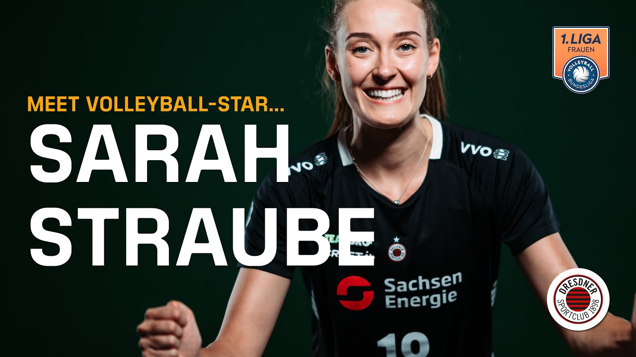 Back im Game! SARAH STRAUBE vom Dresdner SC | 1. Volleyball Bundesliga