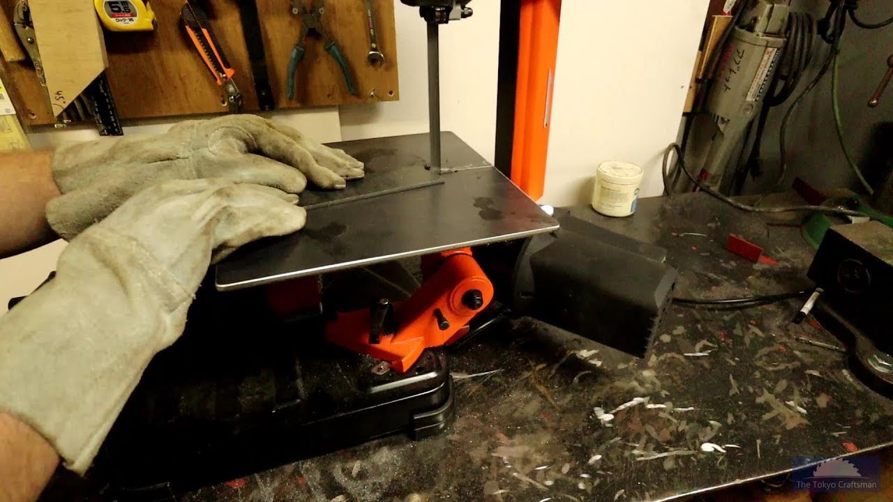 WEN 3975 Metal-Cutting Band Saw Vertical Table Mod Part 2