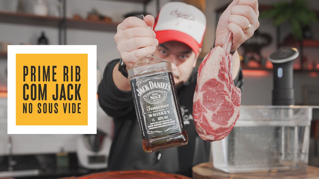 Prime Rib com JACK DANIEL'S no Sous Vide | Só Vide #319