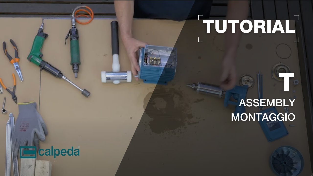 Come montare pompe periferiche T / How to assemble T speripheral pump