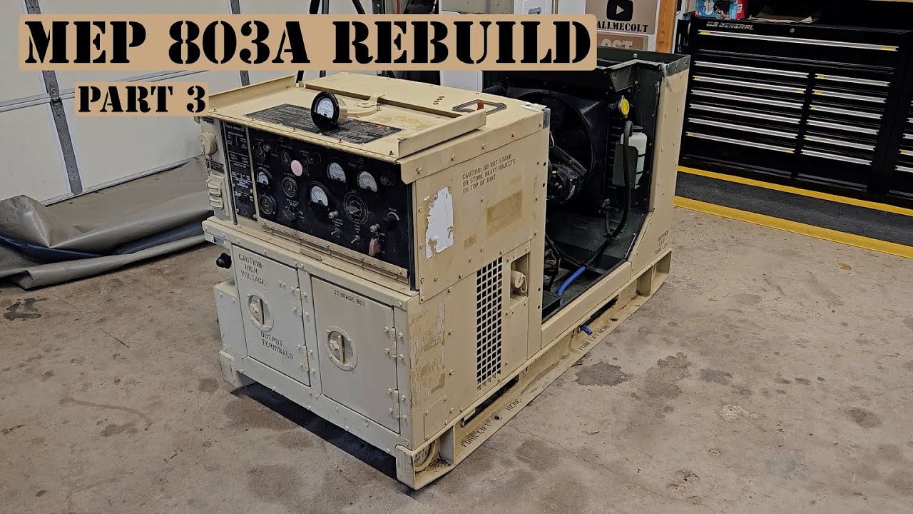 MEP 803A Rebuild - Part 3