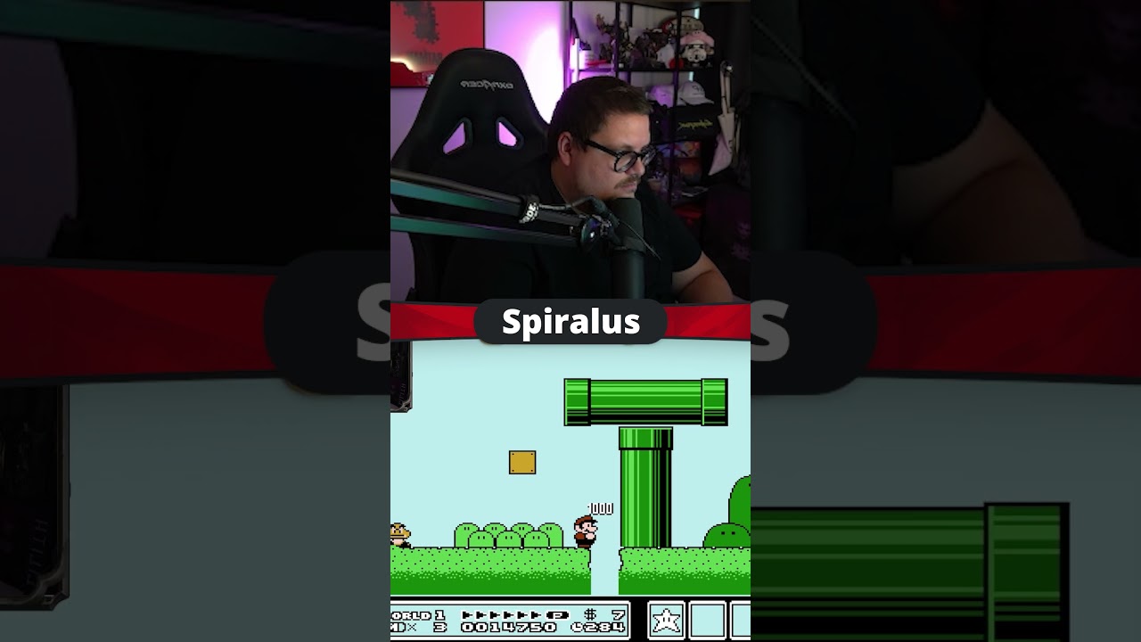 Mario troluje Spiralusa
