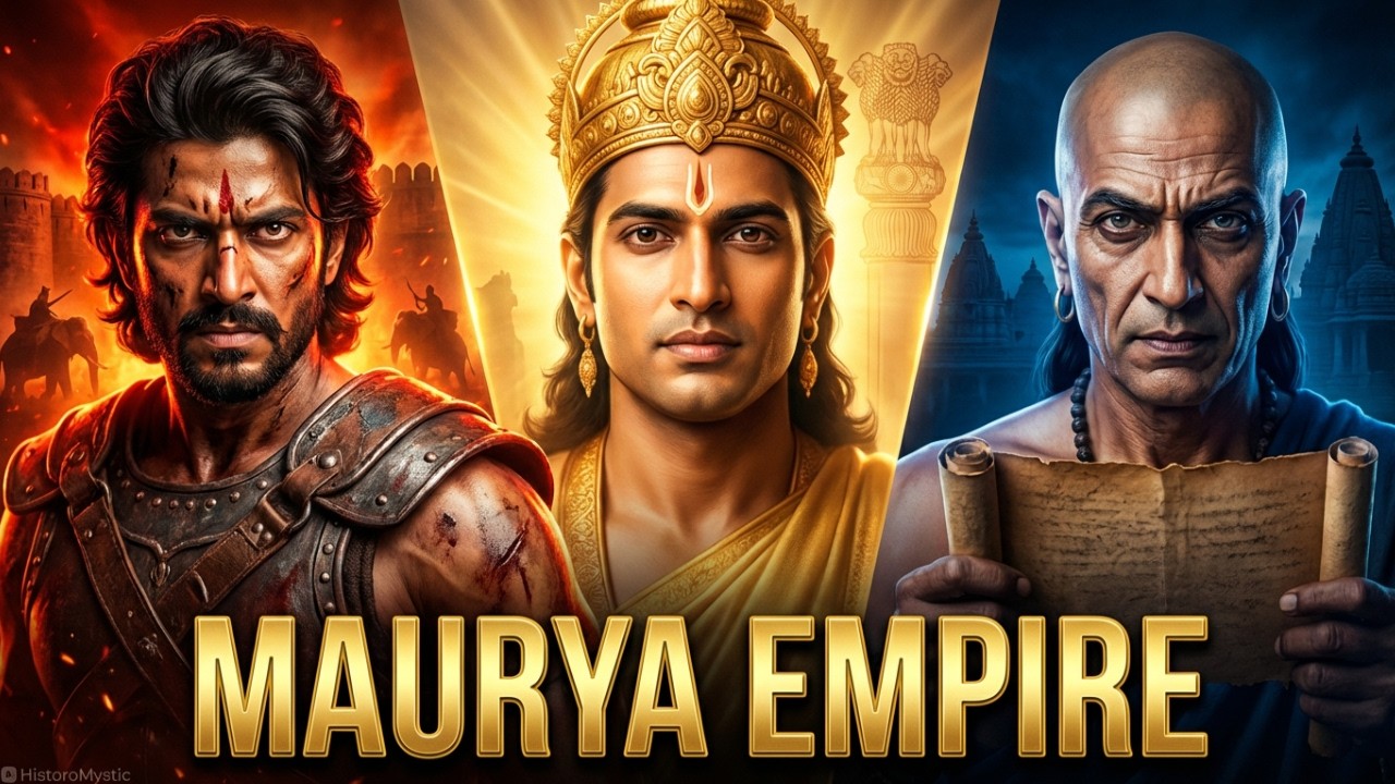 The Rise and Fall of the Maurya Empire | Chandragupta to Ashoka’s Transformation