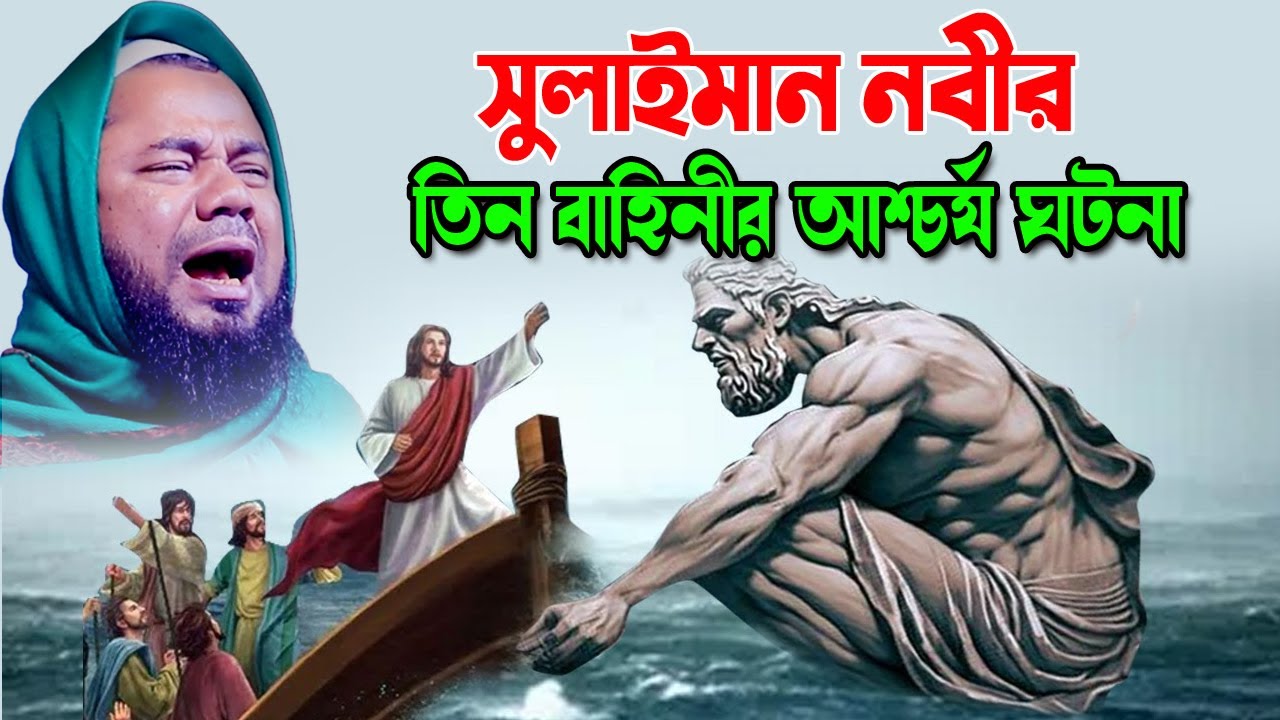 সুলাইমান (আ) এর তিন বাহিনীর আশ্চর্য ঘটনা! শরিফুজ্জামান রাজিবপুরী ওয়াজ Sharifuzzaman Rajibpuri Waz
