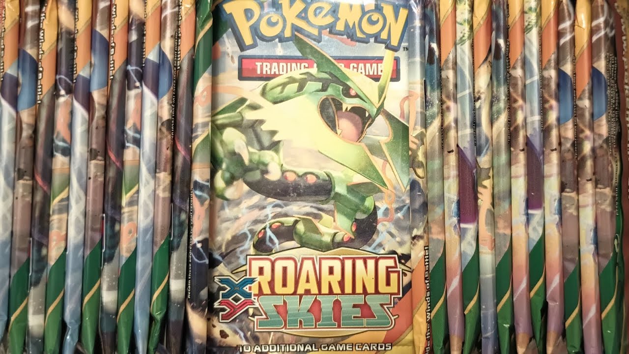 Quality verification on 36 Roaring Skies Pokemon booster packs | Weight verifications