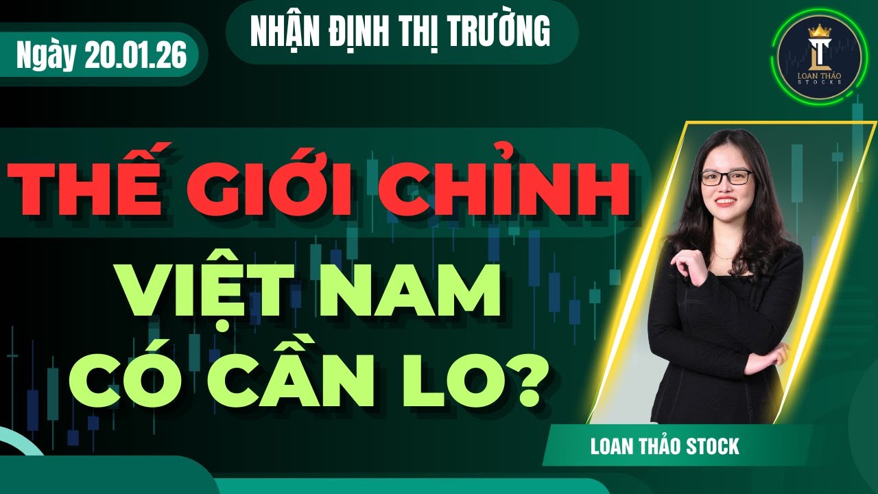 Chứng Khoán Hôm Nay | Nhận Định Thị Trường | Thế Giới Chỉnh | Việt Nam Có Cần Lo?