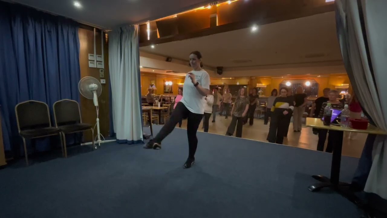 Line Dance Right At Home (Demo) by Stephen & Lesley McKenna (Scotland) 