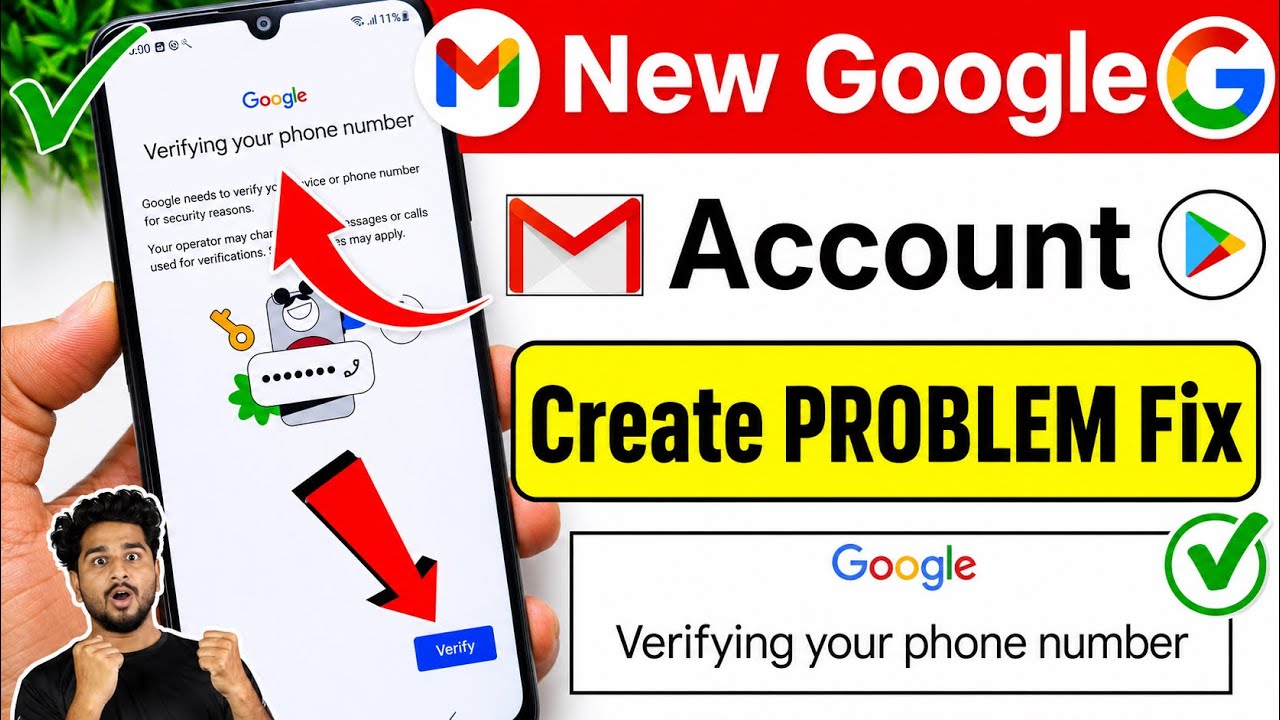 Google Account Verifying Your Phone Number Problem 2026 | Verify Your Phone Number Problem