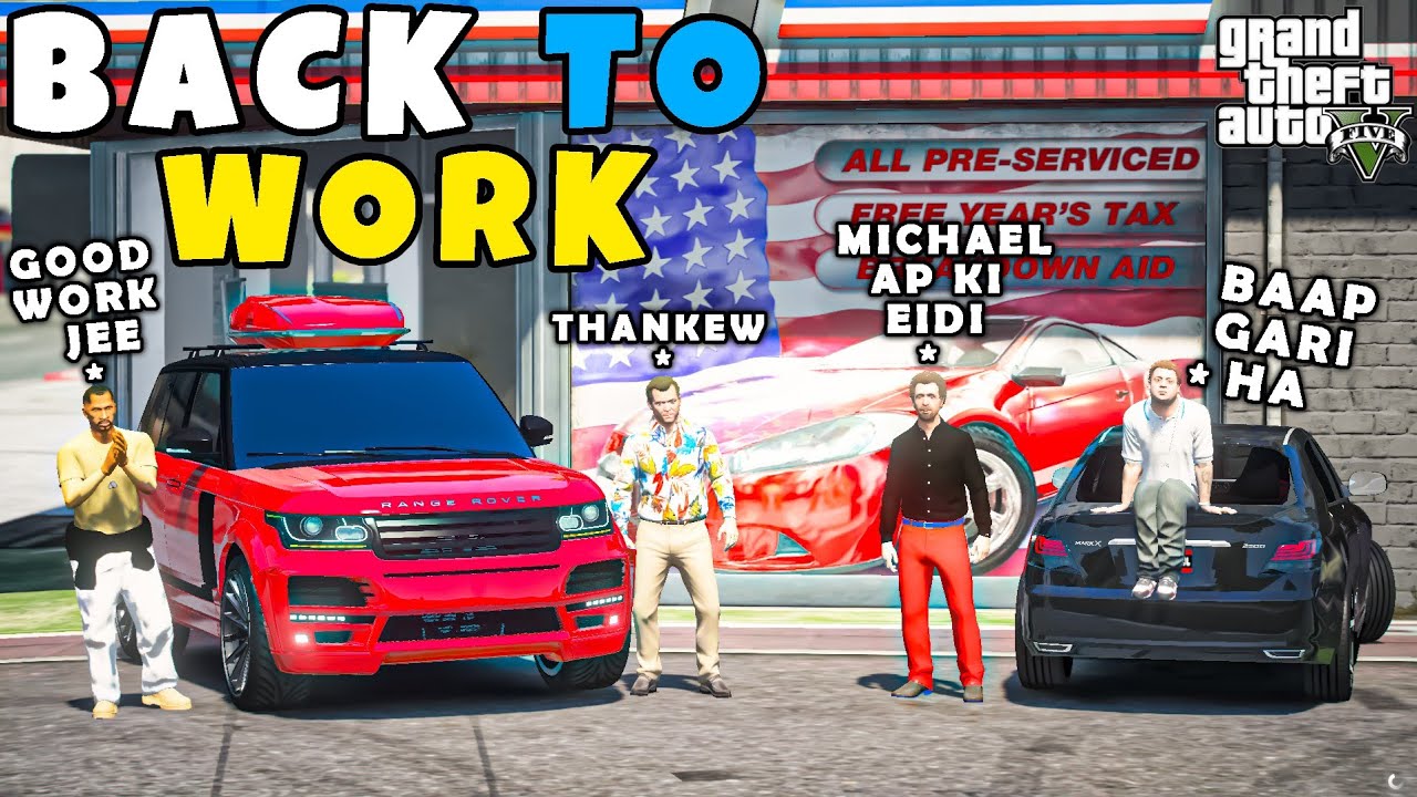 Back To Work | TOYOTA MARKX | GTA 5 | Real Life Mods#181 |