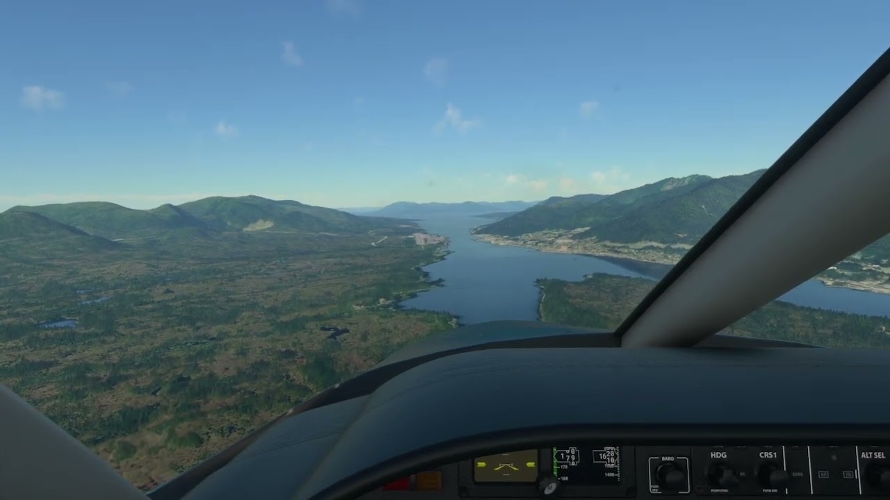 Landing in Ketchikan Alaska | PAKT (KTN) | Ketchikan International Airport | #flight #alaska