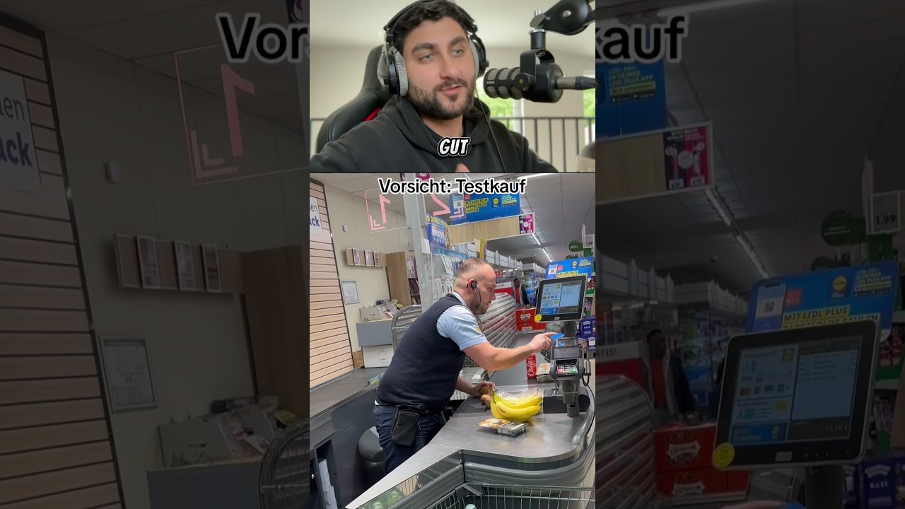 Testkauf! Was f&auml;llt dir auf? #testkauf #einkaufen #davemelik