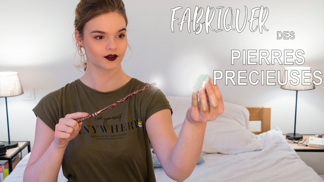 DIY : Faire POUSSER des PIERRES PRECIEUSES