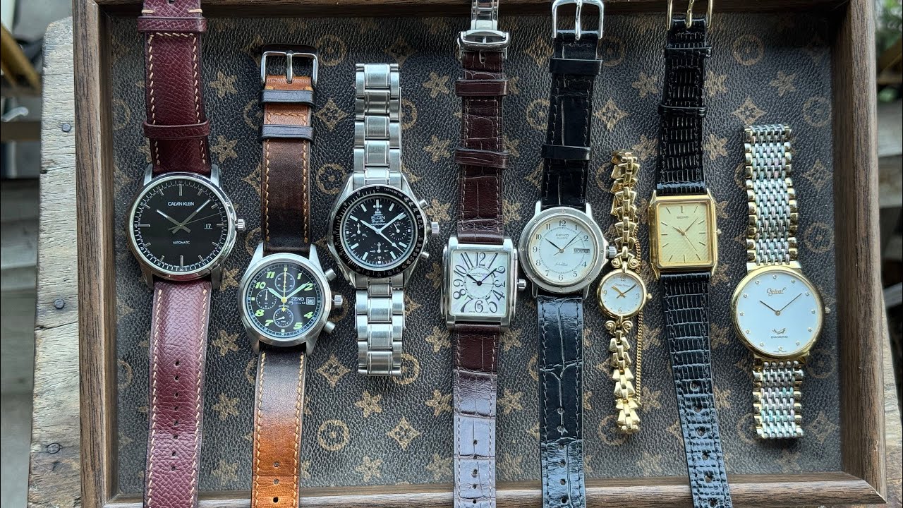 Ck zeno elgin omega saint horone seiko tank ogival