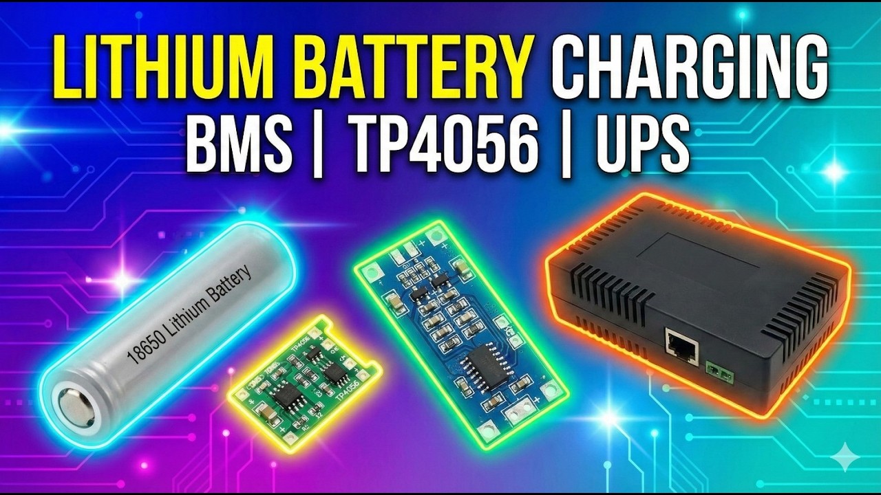 All About Lithium Batteries, BMS & Charging Modules in Pakistan Hindi Urdu | Digilog.pk