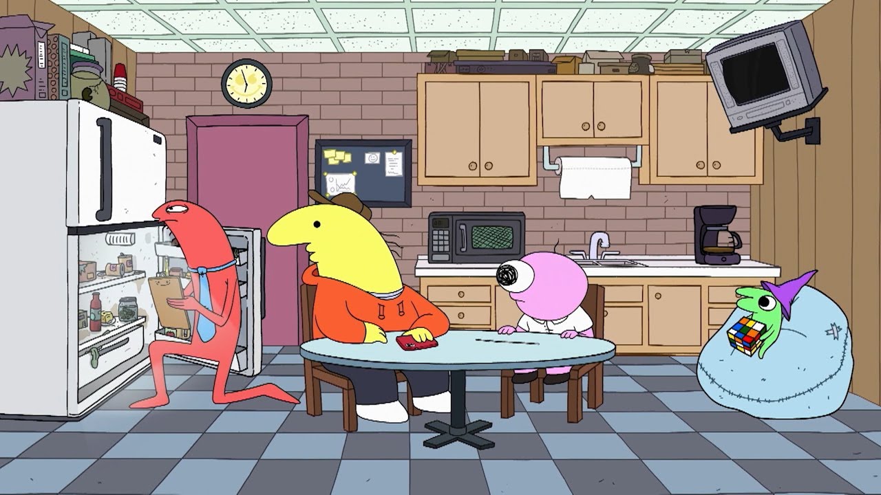 Guerra en la calle | Smiling Friends | Adult Swim LA