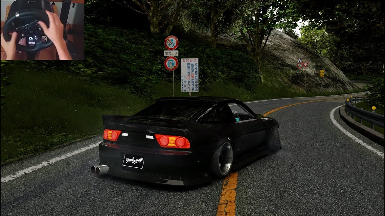 NISSAN S14 ГОРНЫЙ ДРИФТ ⛰️🔥 | АСЕТТО КОРСА | Руль