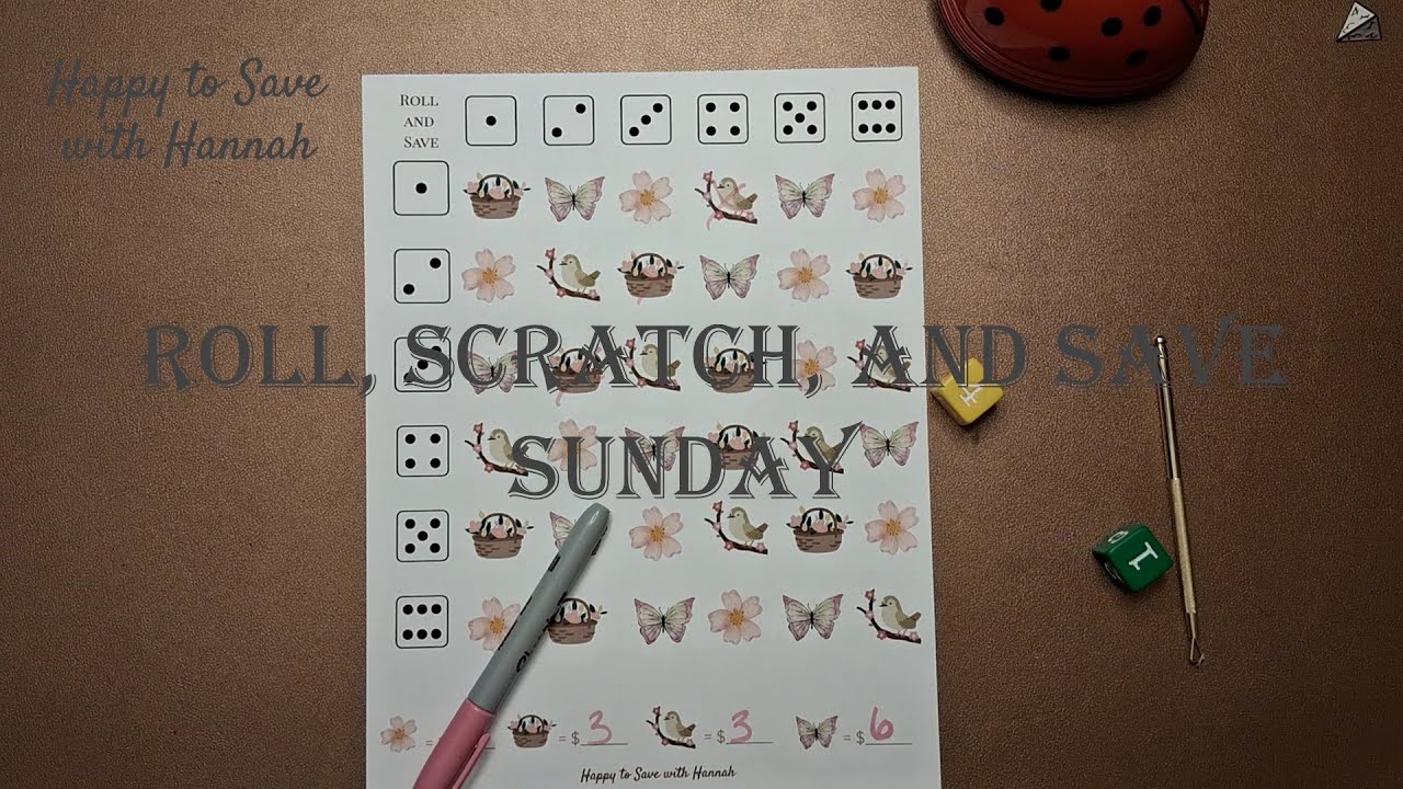 Roll, Scratch, and Save Sunday!