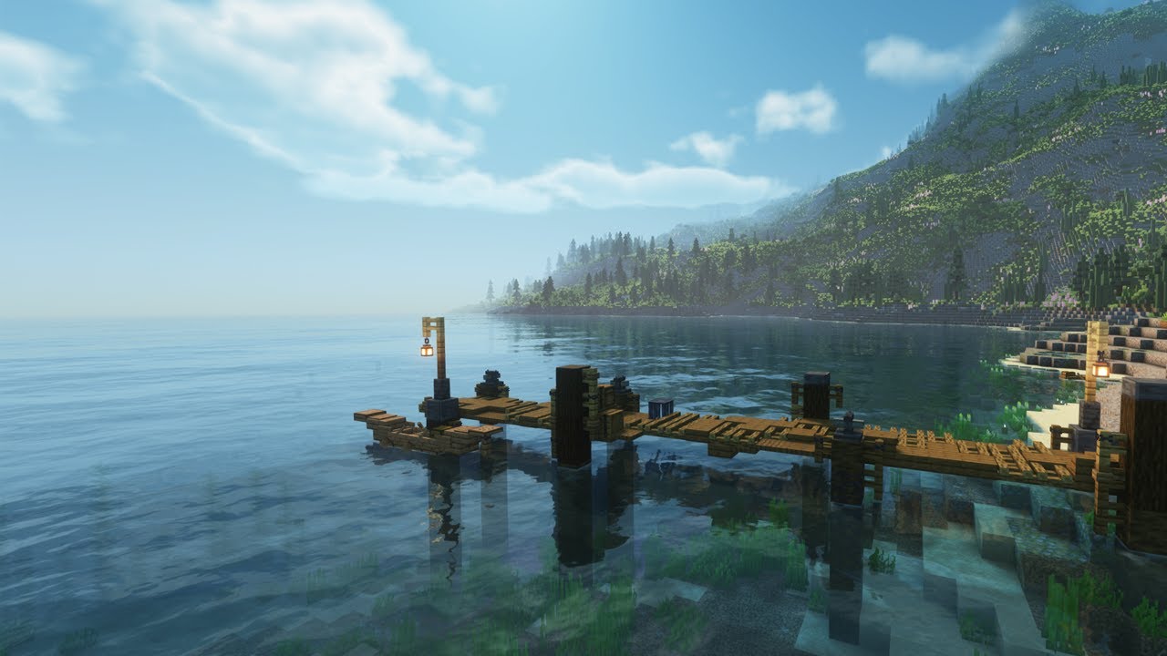 #3 • Wooden Dock on a Lake