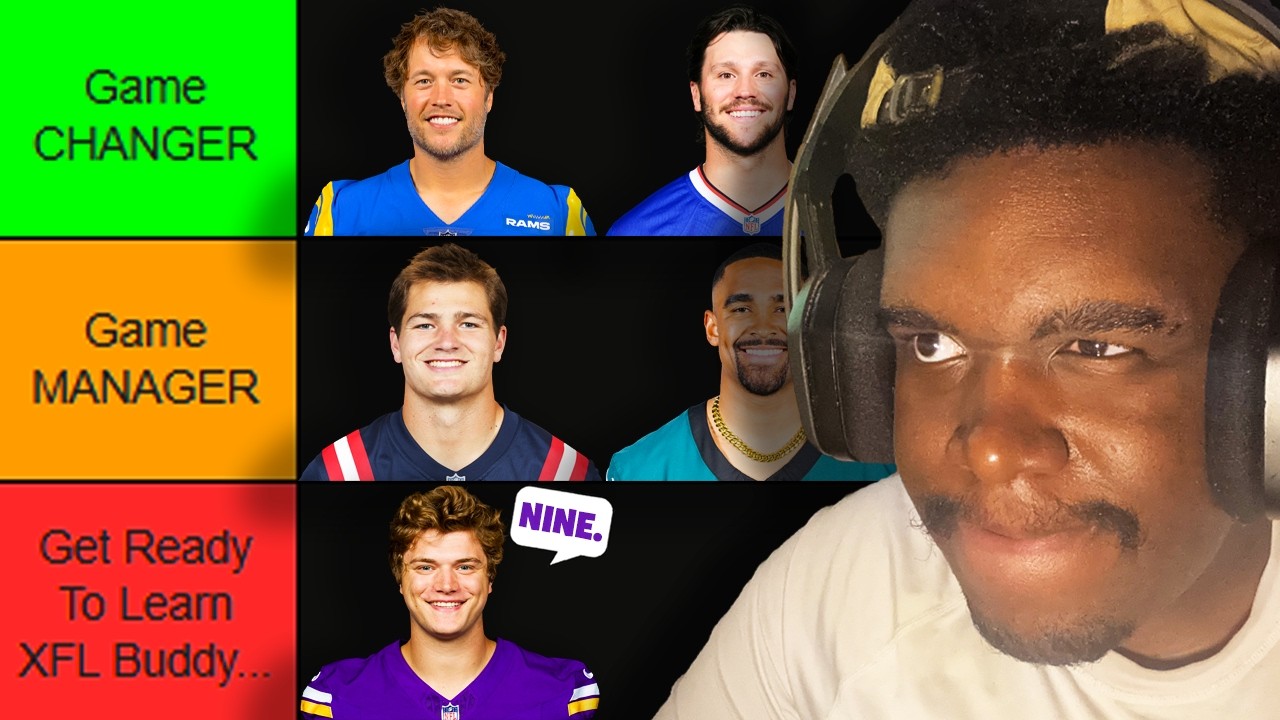 I made a 'NON BIAS' 2025 Postseason QB Tier List..