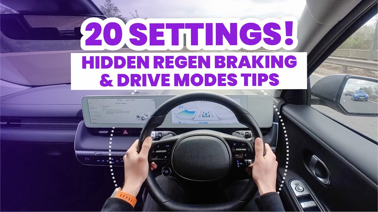 Hyundai IONIQ 5: Understand ALL Regenerative Braking & Drive Mode Settings