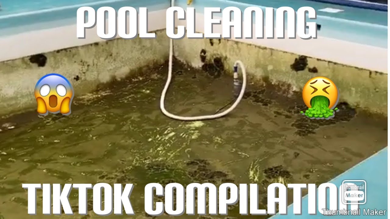10 Minutes Of Pool Cleaning - TikTok Compilation Part 1