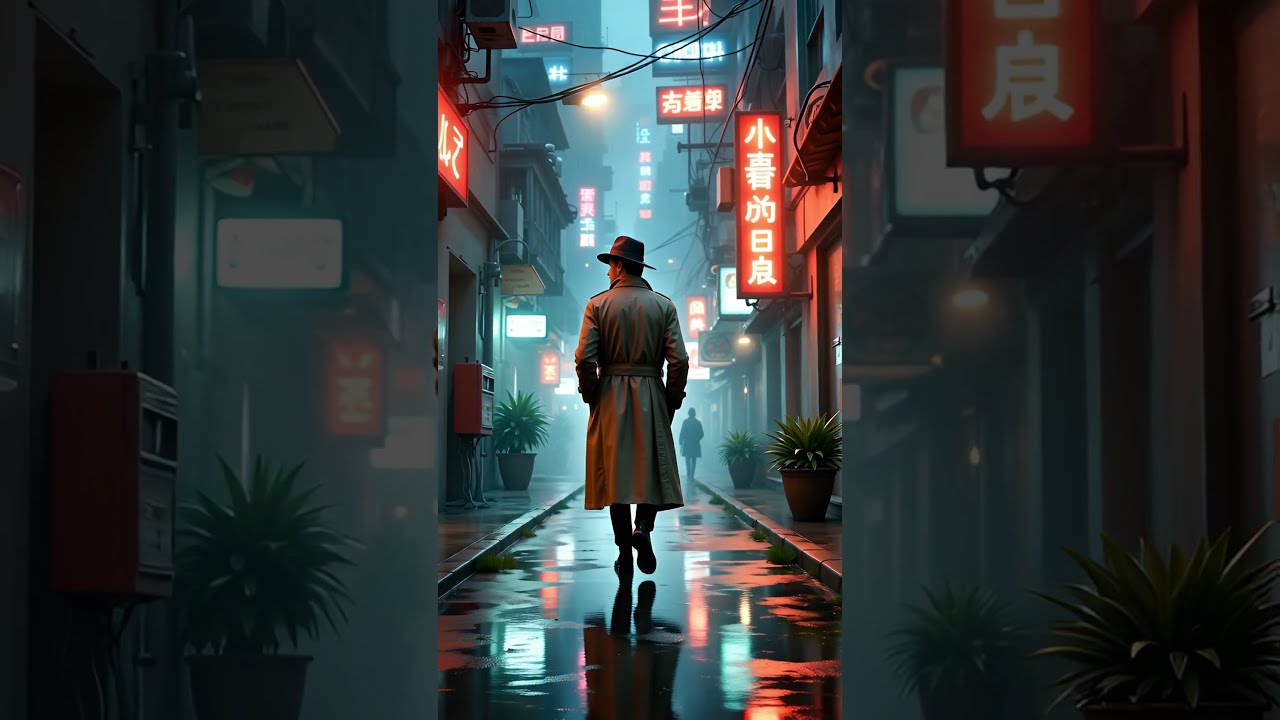 The Detective #cinematic  #3d  #anime  #animation  #trending