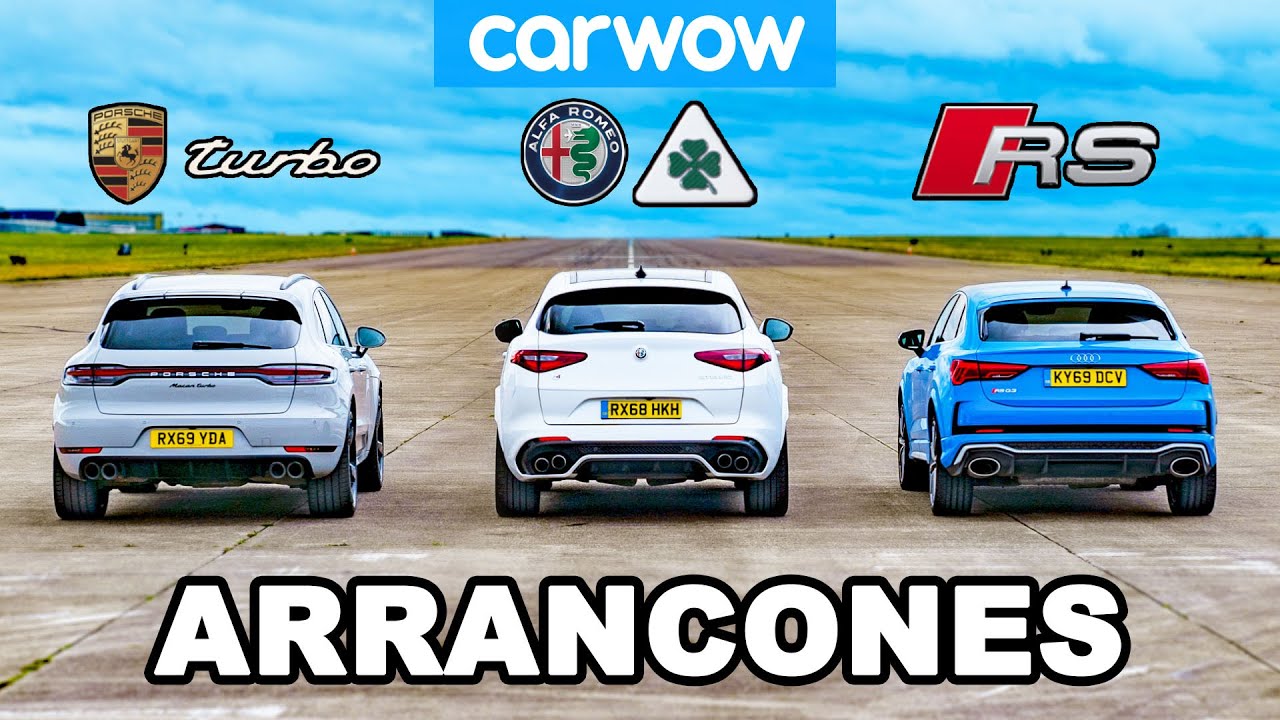 Porsche Turbo vs Audi RS vs Alfa Quadrifoglio - ARRANCONES