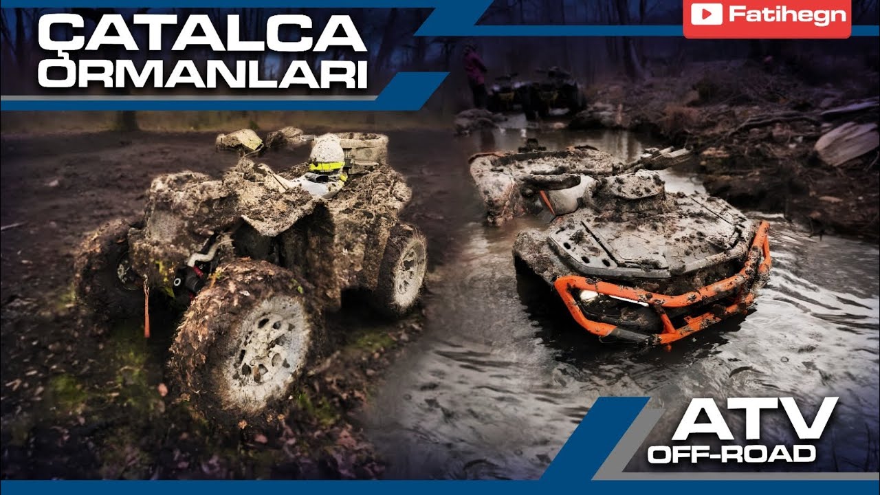 CANAM OUTLANDER 1000R  ATV’LER ZORLANDI, BİZ PES ETMEDİK | ÇATALCA OFF-ROAD