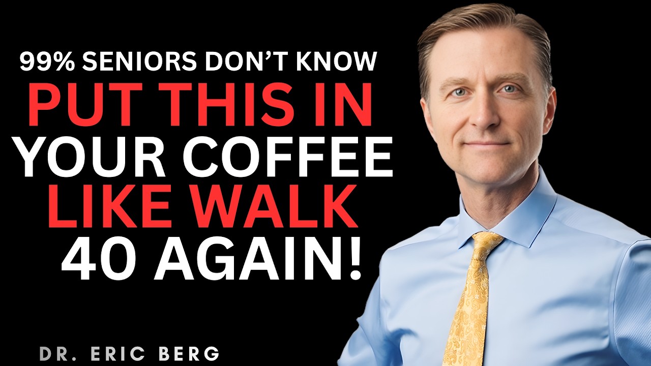 Senior: The Shocking Benefits of Adding This Powder to Your Coffee | Dr Eric Berg DC