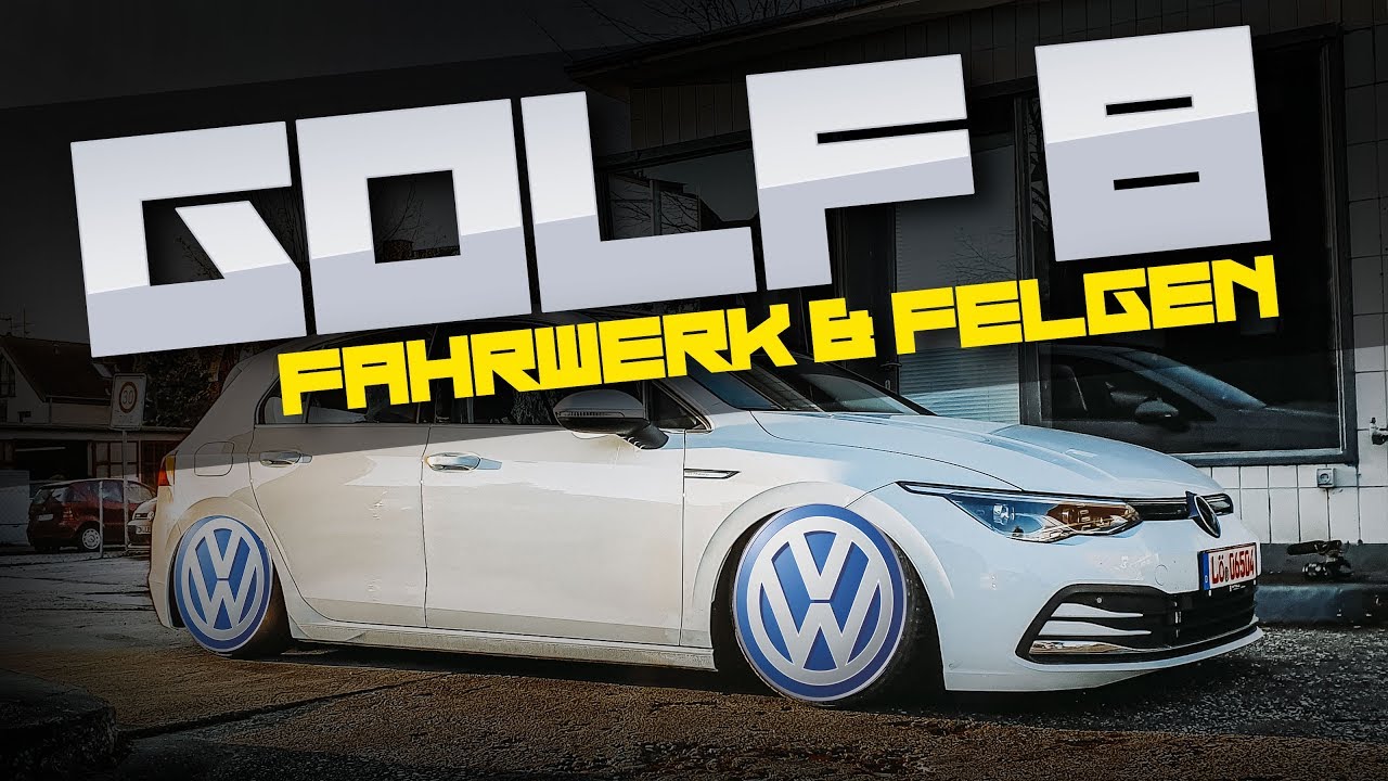 HOW DEEP? // VW GOLF 8 - FAHRWERK & FELGEN / ROTIFORM / AIRLIFT