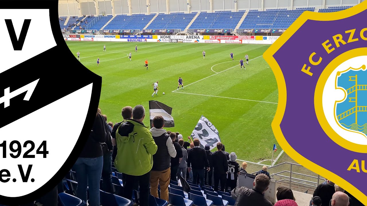 PROFIFUßBALL IM BAUMARKT? & 5 TORE SPEKTAKEL! | Vlog beim SC Verl vs. Erzgebirge Aue