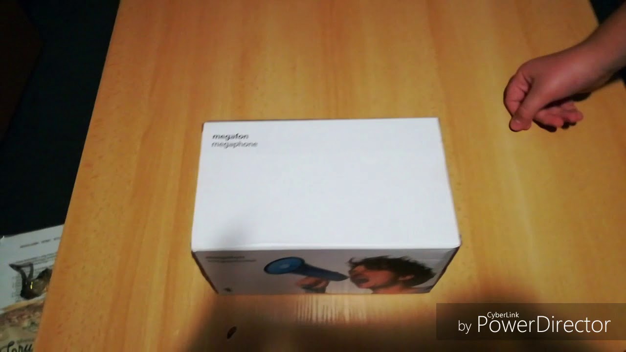 Megafon firmy tiger unboxing #1