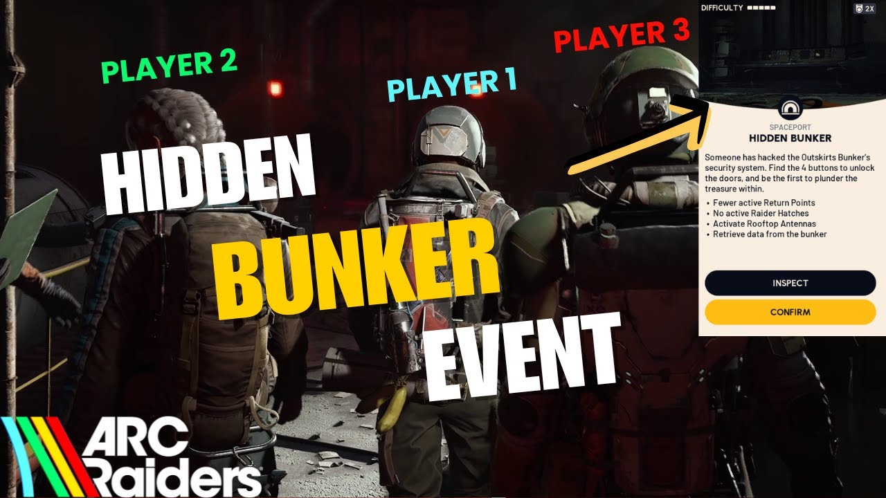 Hidden Bunker Event | Arc Raider Trio
