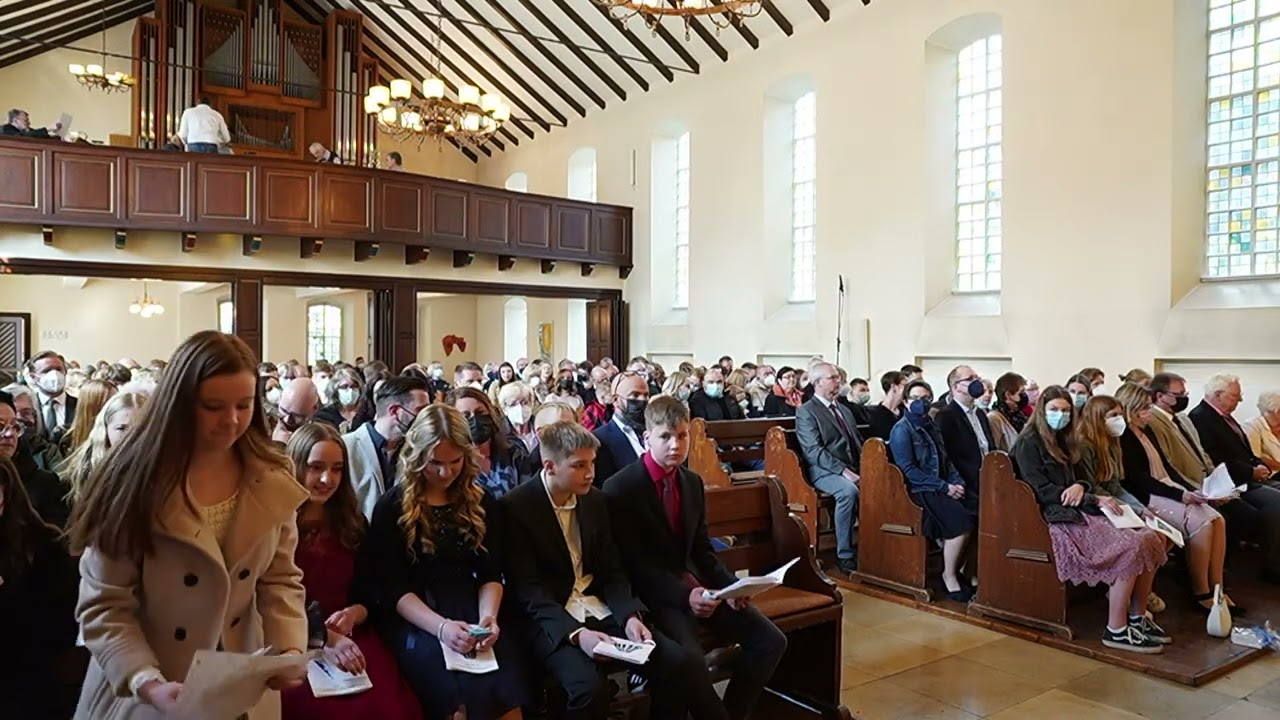 Mitschnitt der Konfirmation in Oetinghausen, Stephanus-Kirchengemeinde Hiddenhausen, Teil 1