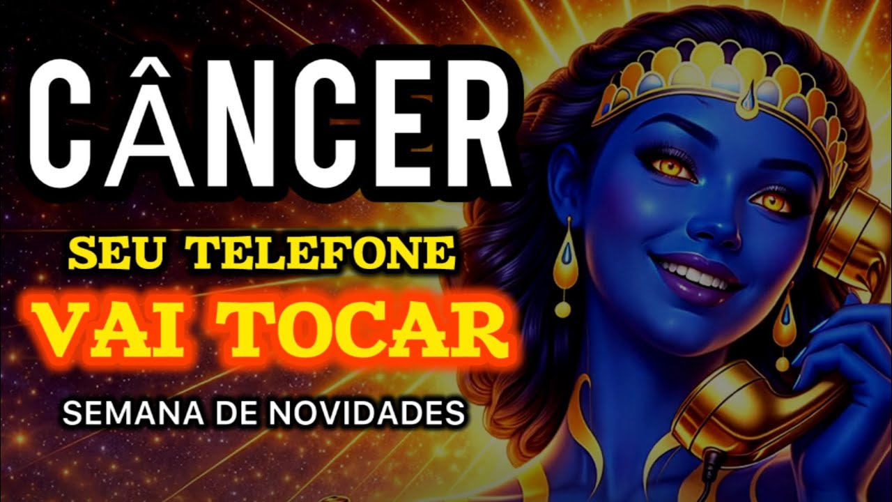 🦀CÂNCER 👉Se seu telefone  não tocar… desconfie 💥 notificação atrás de notificação🤗 #tarot 