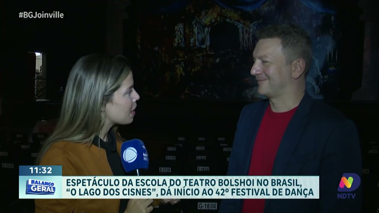 Abertura do Festival de Dança de Joinville tem espetáculo da Escola Bolshoi