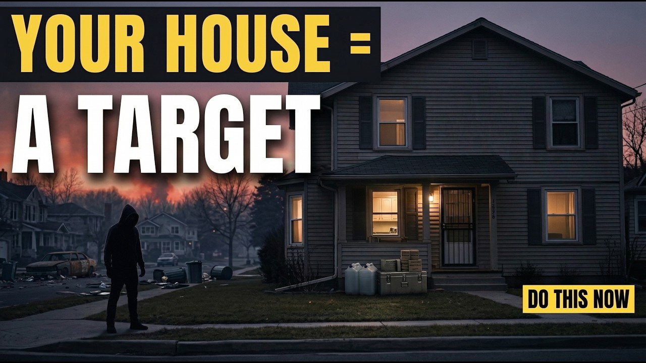 When Society Collapses, Your House Will Be a Target — Unless You Do This