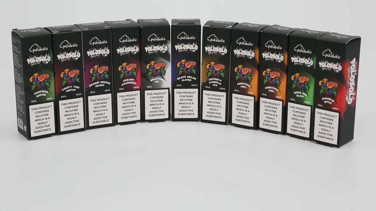 Fruit Flavor E Liquid with 2% 3% or 5% Nicotine
