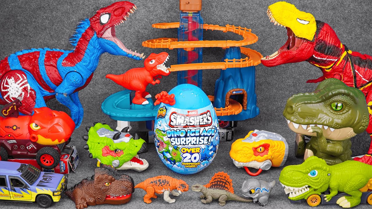 66 Minutes Satisfying with Unboxing Jurassic World Dinosaur Toy Collection ASMR | Review Toys