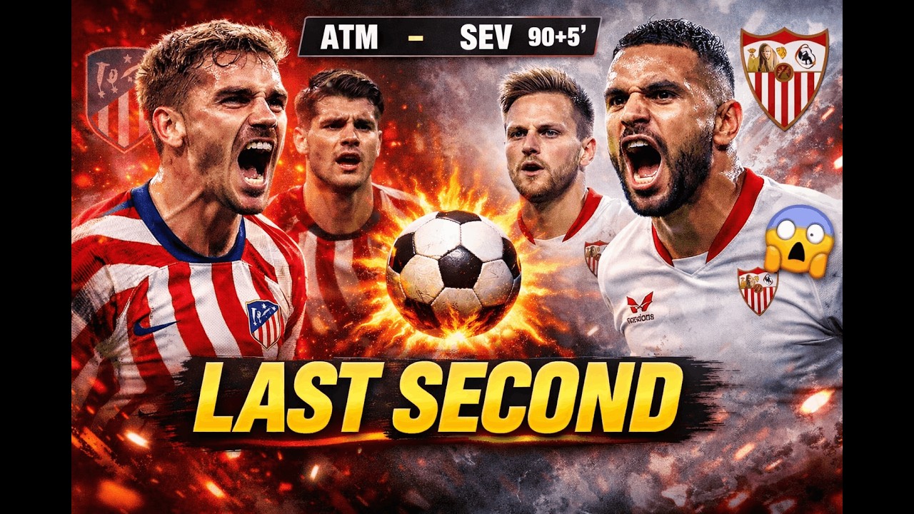 Late Drama Nobody Expected 😮 | FC 26 PS5 Atletico Madrid vs Sevilla
