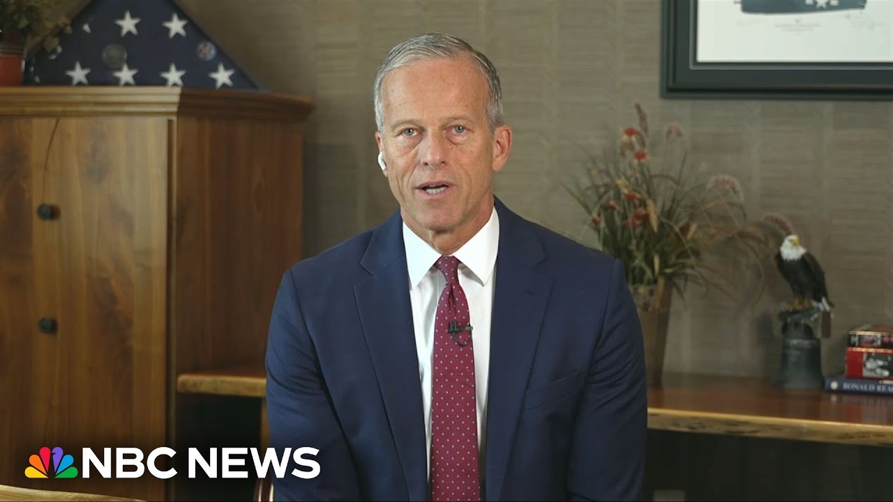 Leader Thune says government shutdown ‘totally up to the Democrats’: Full interview