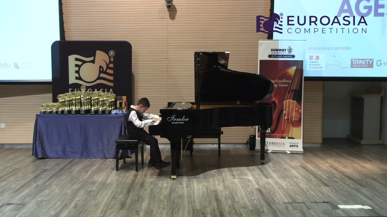 Jayden Tan Yu Zhe(Online Preliminary Round, Malaysia) | Ages 9 to 10 | First Prize