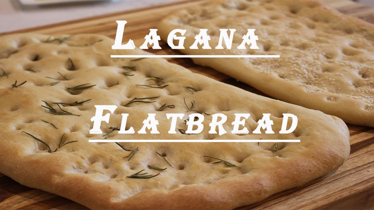 Lagana: Greek Style  Flatbread