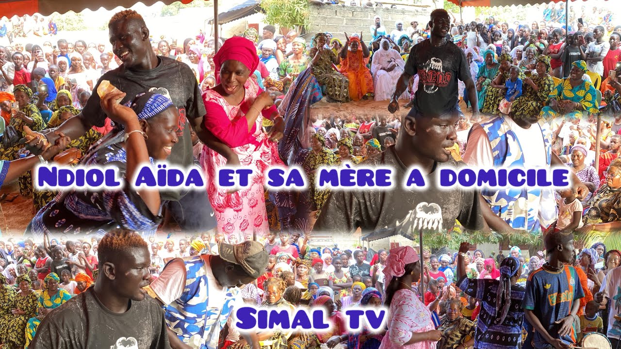 Ndiol Aïda et sa Mère yéngal  nagn Mariage Séllé Bi le frère du sikambaye de Bross a domicile 