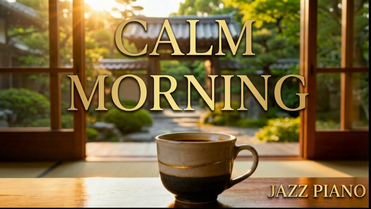 Gentle Morning Jazz | Peaceful Piano for Focus & Productivity