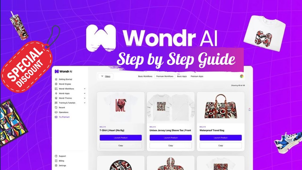 Wondr AI Review: Print on Demand Automation Tool - Step by Step Guide