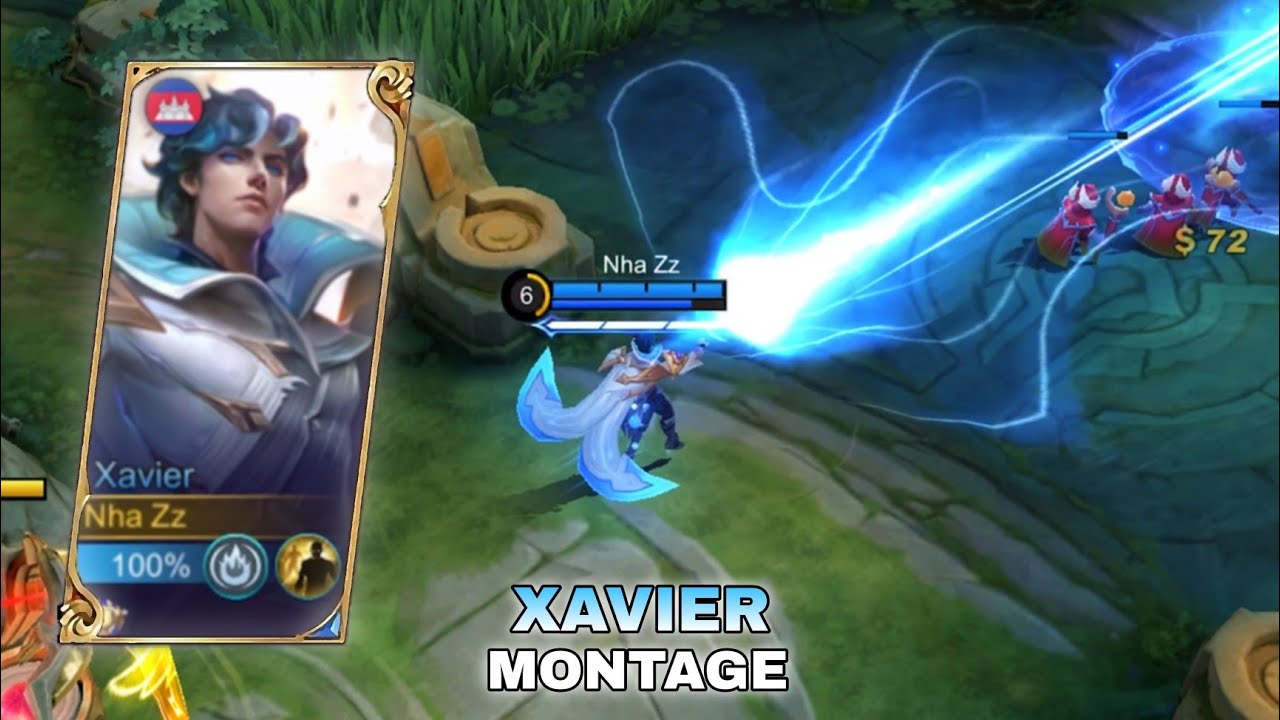 XAVIER STRONG LAND MONTAGE #10 / SEASON 29 / MOBILE LEGEND 2023